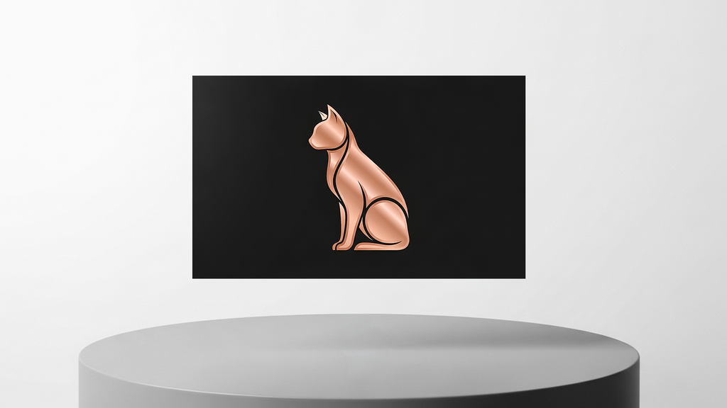 Design Inlay - The Metallic Cat