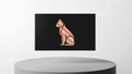 Design Inlay - The Metallic Cat