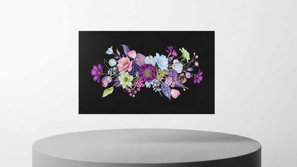 Design Inlay - Midnight Bloom (Flowers)