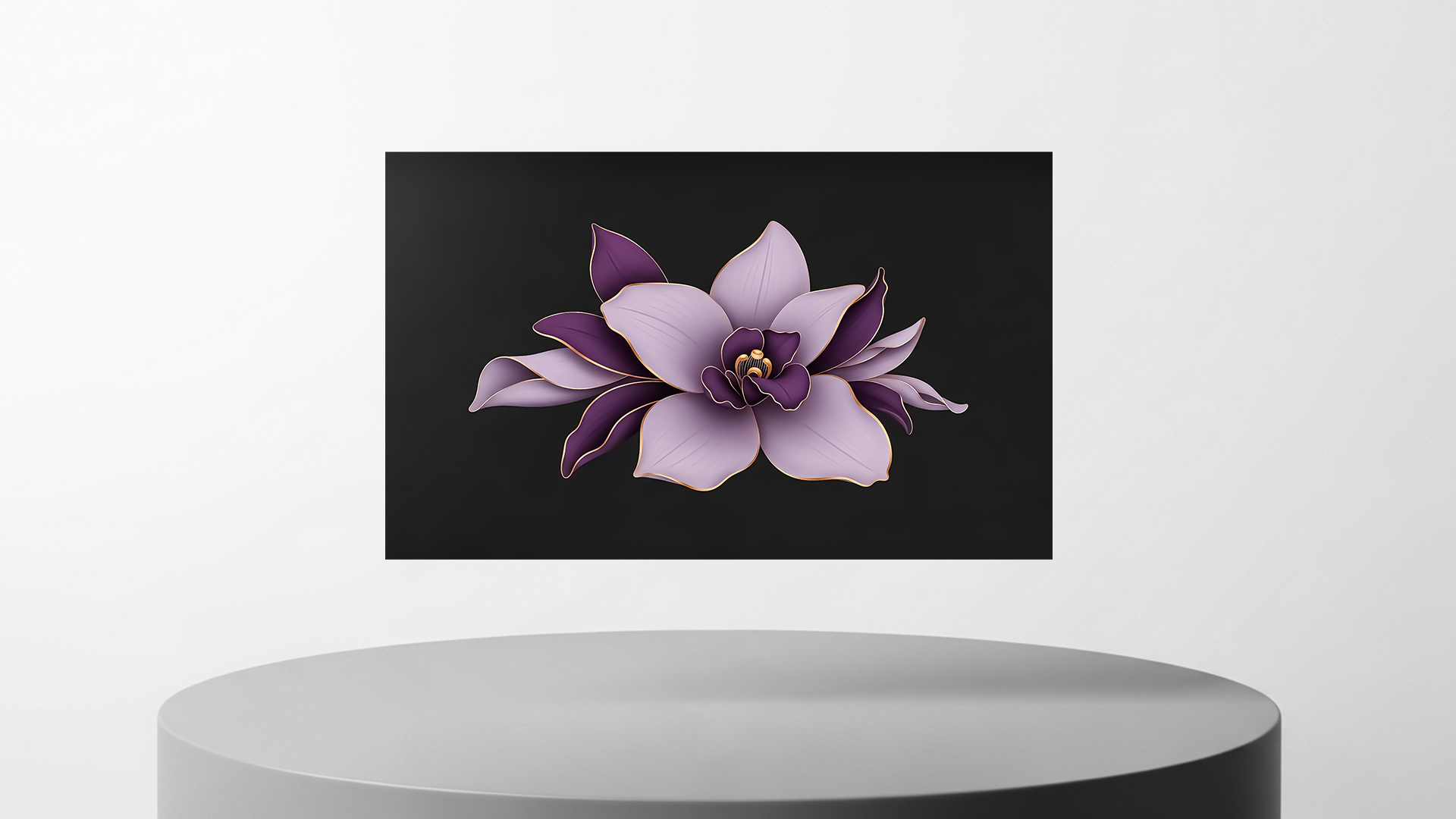 Design Inlay - Amethyst Orchid v2