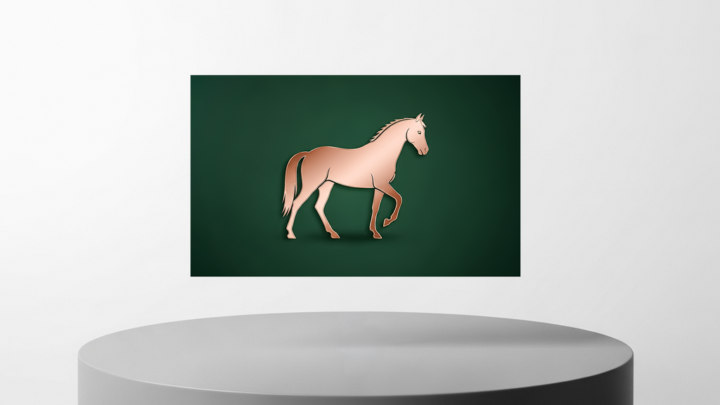 Design Inlay - Copper Equine