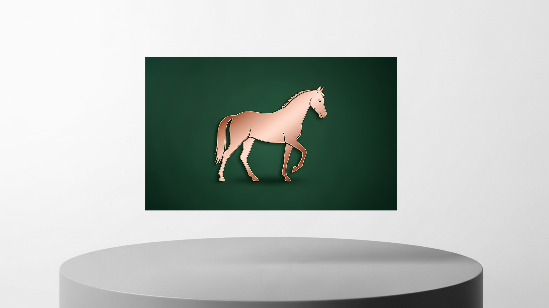 Design Inlay - Copper Equine