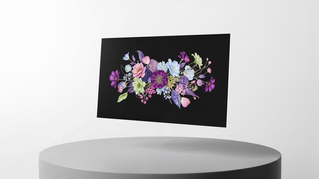 Design Inlay - Midnight Bloom (Flowers)