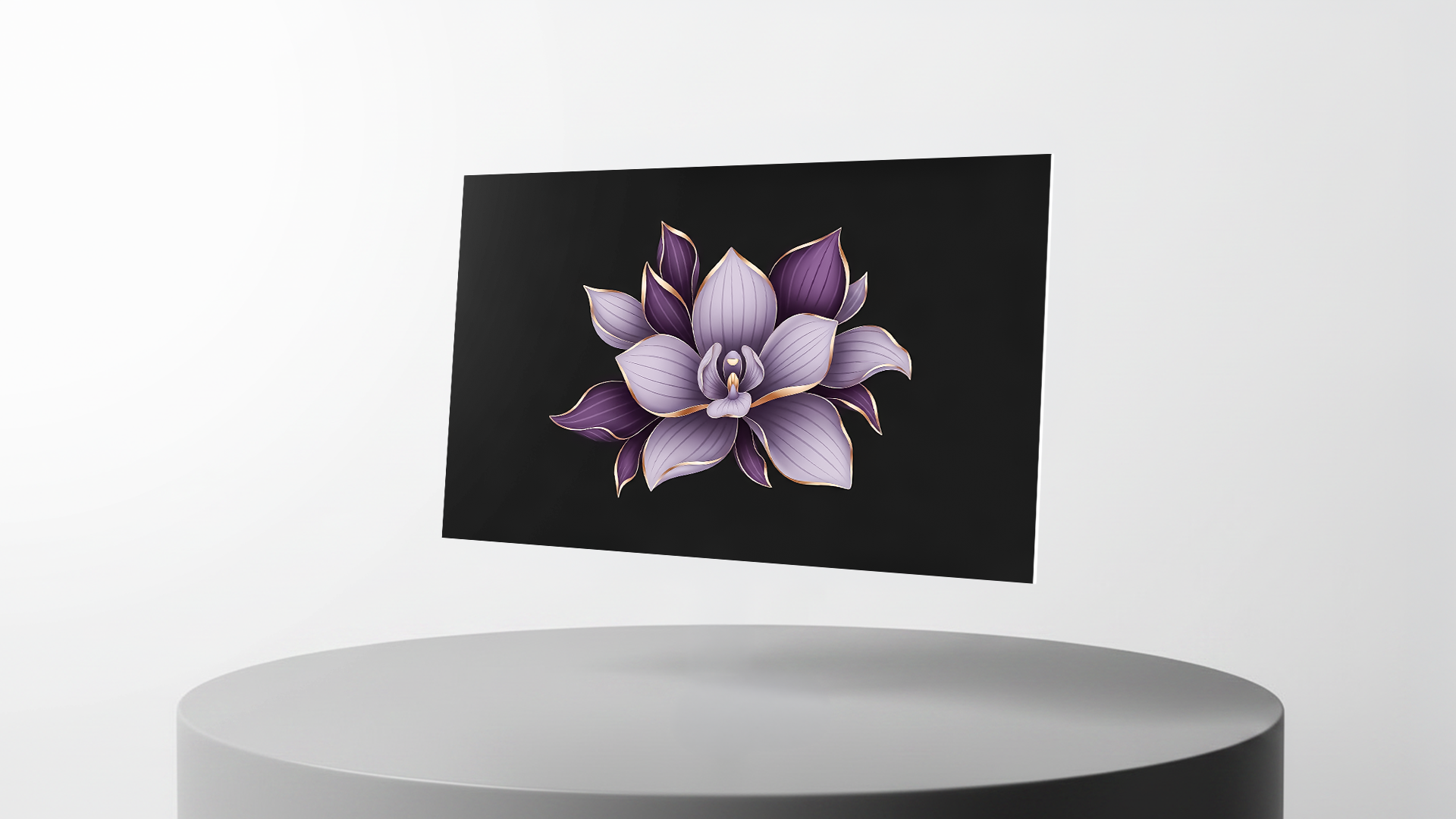 Design Inlay - Amethyst Orchid v1