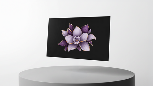 Design Inlay - Amethyst Orchid v1