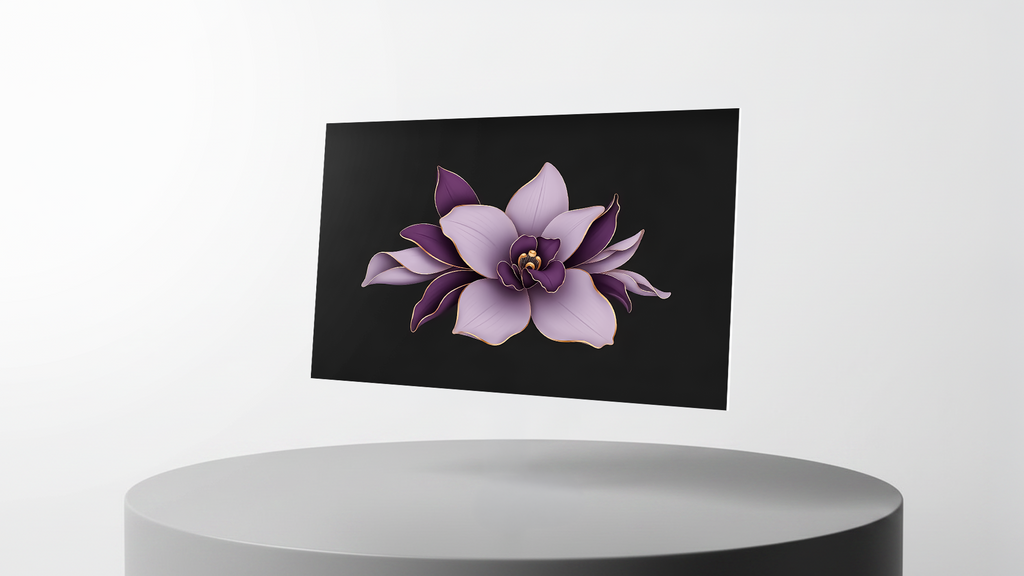 Design Inlay - Amethyst Orchid v2