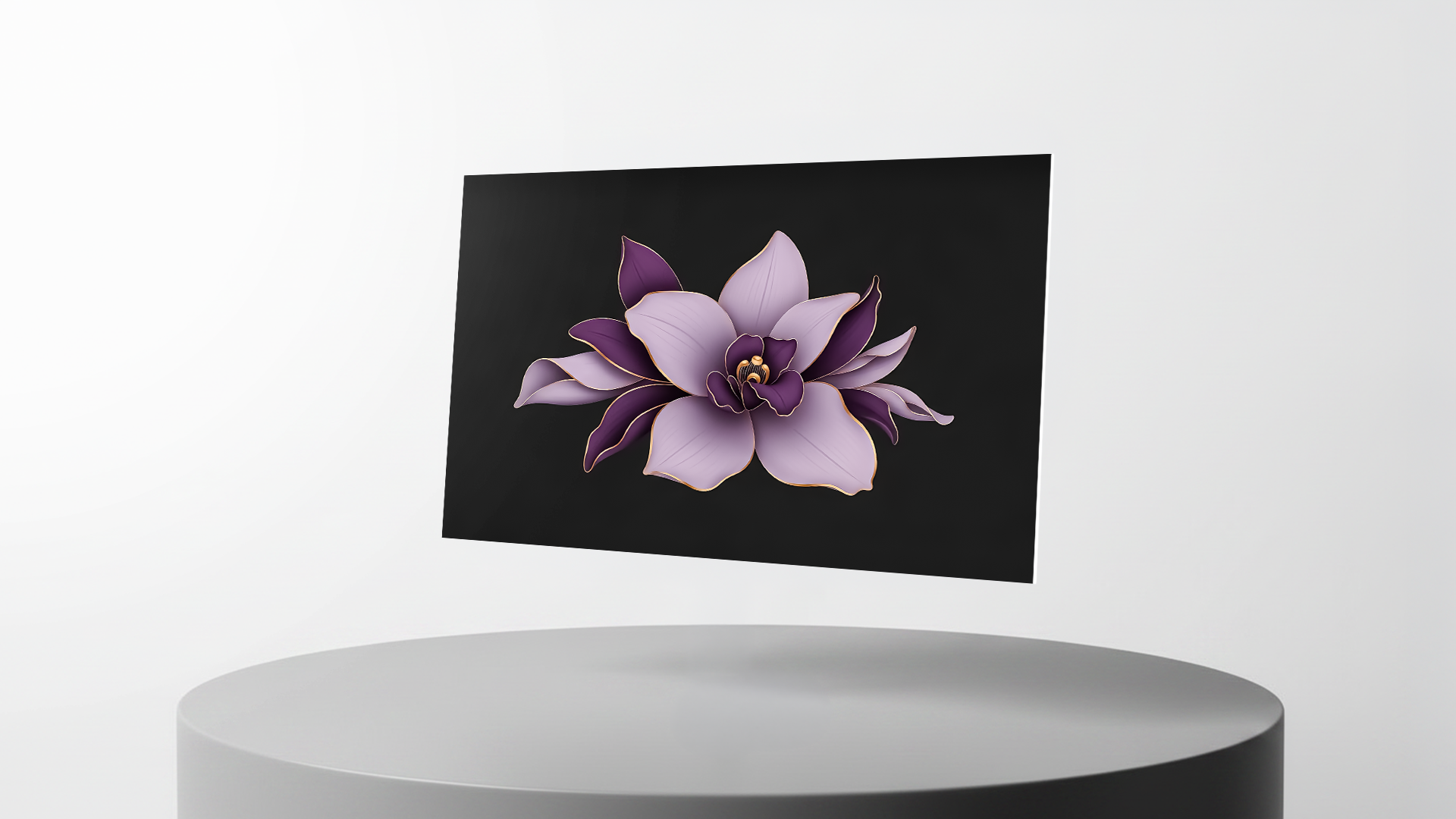 Design Inlay - Amethyst Orchid v2