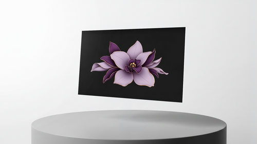 Design Inlay - Amethyst Orchid v2