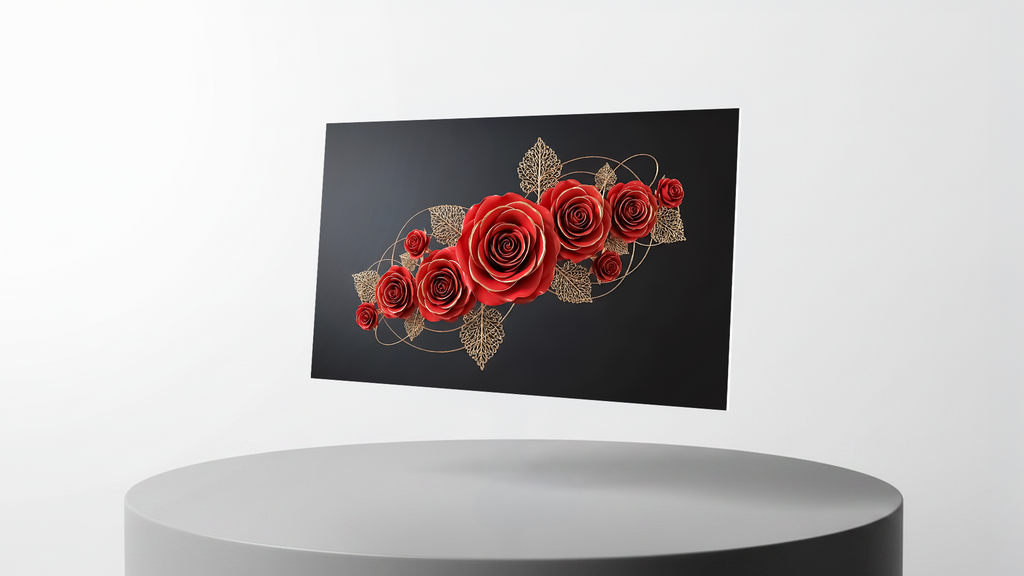 Design Inlay - Midnight Roses v1