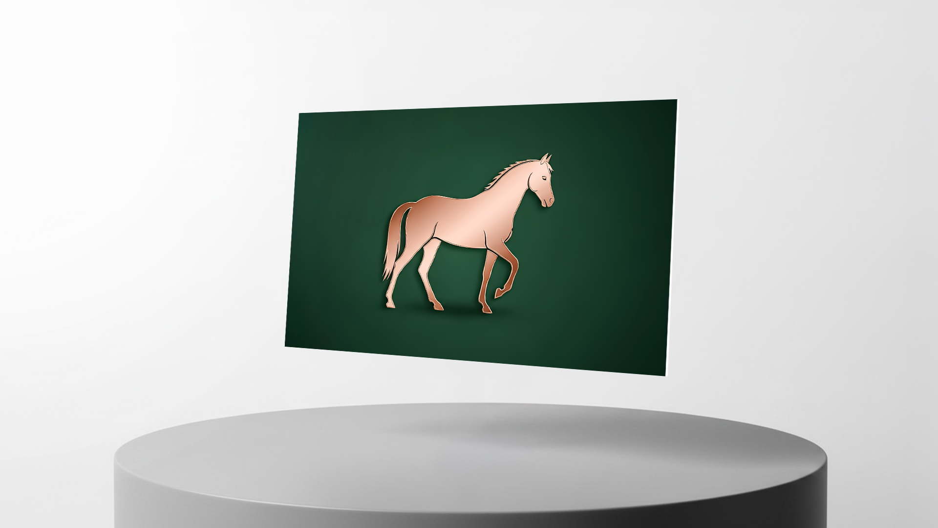 Design Inlay - Copper Equine