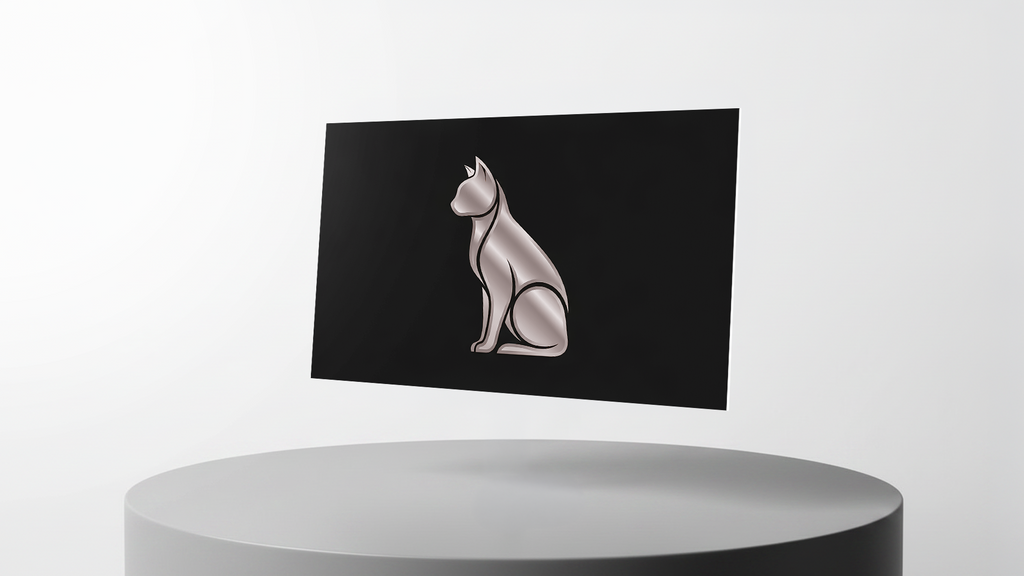 Design Inlay - The Metallic Cat