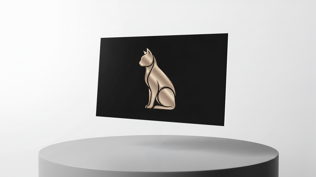 Design Inlay - The Metallic Cat