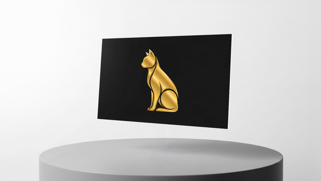 Design Inlay - The Metallic Cat