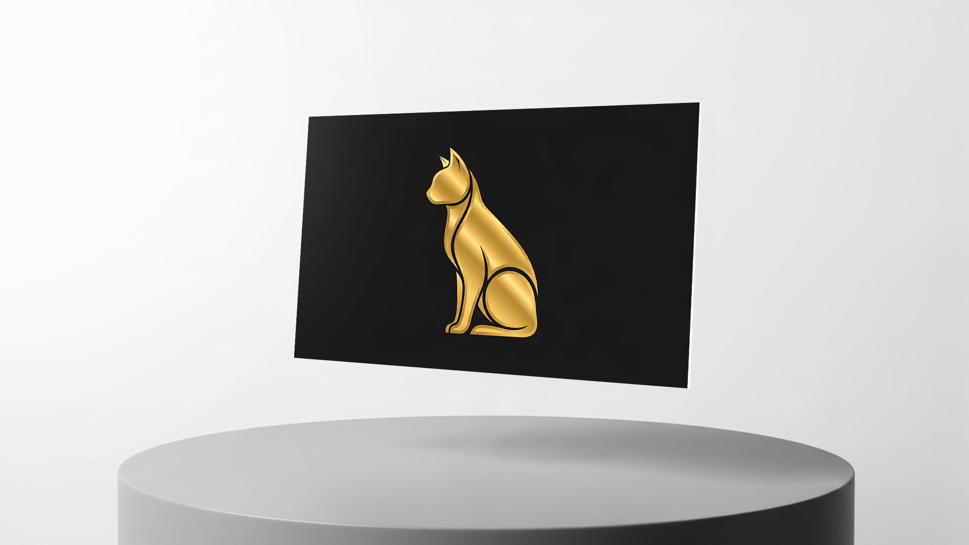 Design Inlay - The Metallic Cat